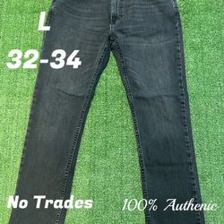 Size 32-34 Hollister Men’s Distressed Slim Fit Denim Jeans