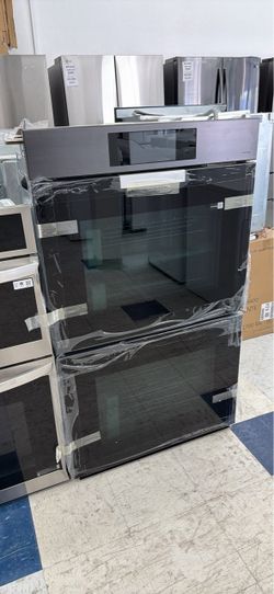 Bespoke 30 in. Double Electric Wall Oven in Stainless Steel with AI Pro Cooking Camera
