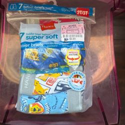 Boys Boxer Briefs 7 Pack $5 New!