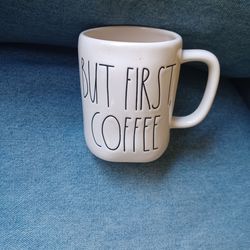 Rae Dunn "But First Coffee" Mug