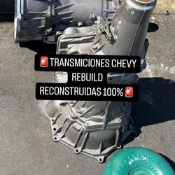 Transmiciones para Chevy Chevrolet  reconstruidas Rebuild 100%