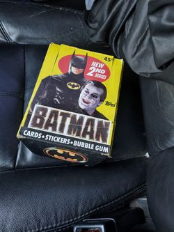 1989 Batman Topps Cards