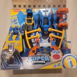 (BRAND NEW) Fisher-Price Imaginext DC Super Friends Batman Robo Command Center Playset