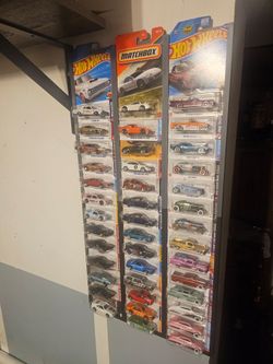 3D Printed Hot Wheels/Matchbox Wall Display Holder