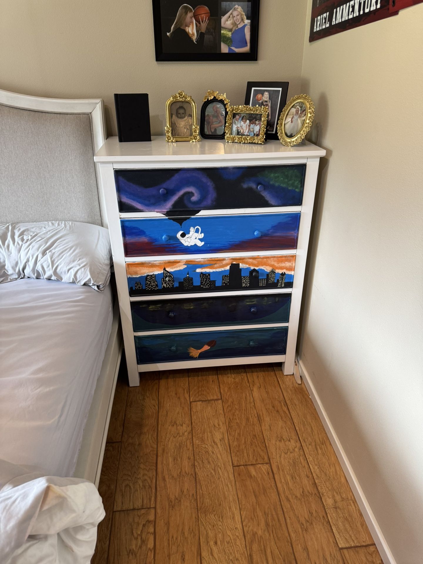 Hand Painted Dresser