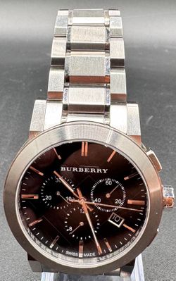 Burberry The City BU9351 Stainless Steel Black Dial Men's Watch