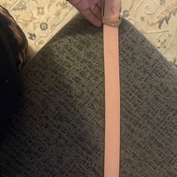 Real LV Belt reversible in pink