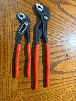 10” and 7” alligator pliers excellent condition knipex and Craftsman bot made in Germany $35 both