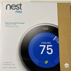 Google Nest pro 3rd Gen Stainless Steel. Box Of 5