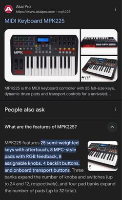 akai mpk 225