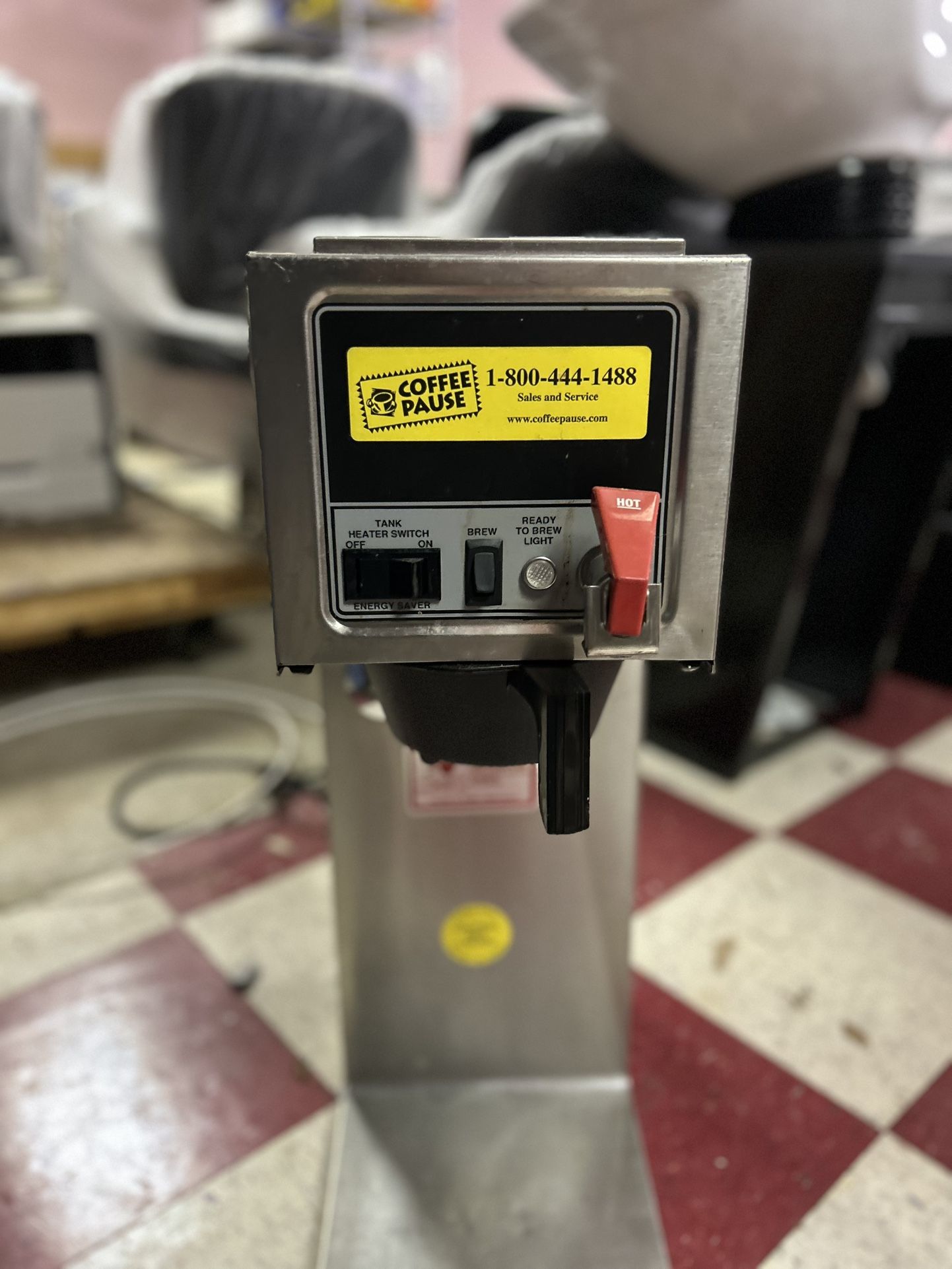 Commercial coffee machine