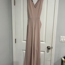 Jumpsuits Elegant Formal Floor Length Sleeveless Halter Neck Backless 