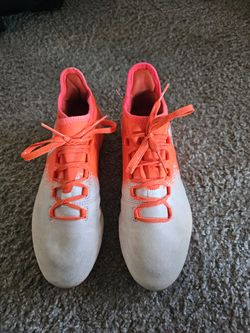 Adidas Performance Cleats - Women's 7.5 (Solar Red & White)
