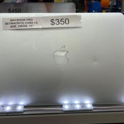 MacBook Pro Core I5 8gb , 256gb 13" Display 