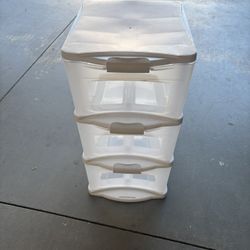 Bella 3 drawer Storage Tower Plastic 