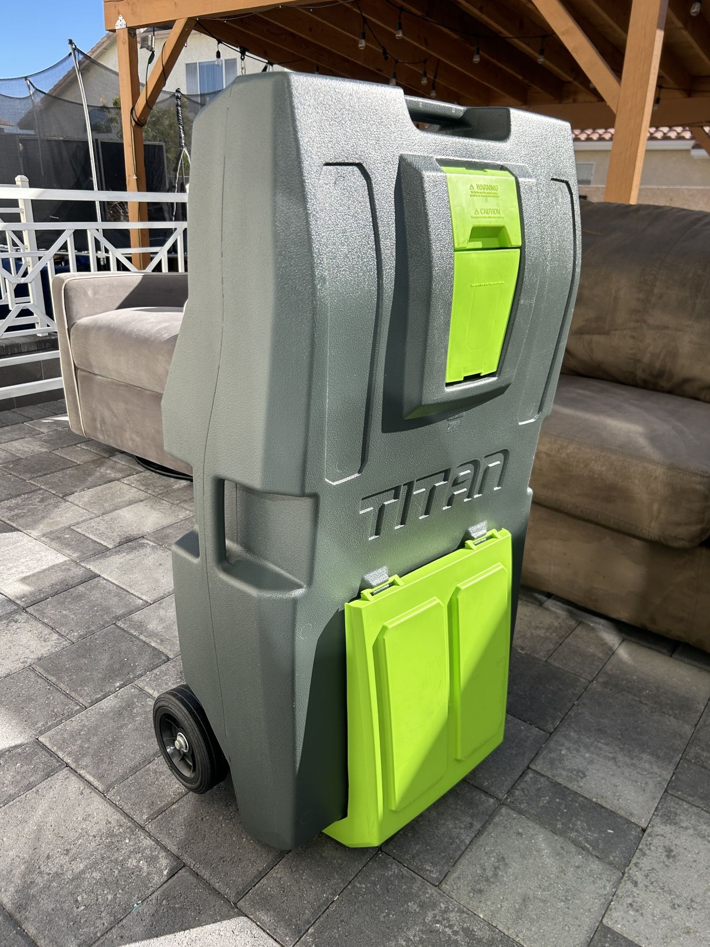 Thetford Titan Tote 2-Wheel portable waste holding tank