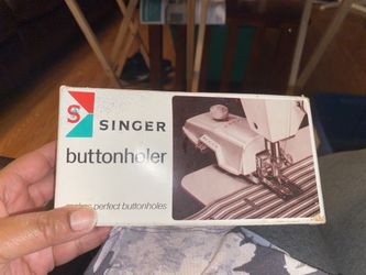 Singer Button holder In Original Box