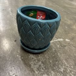 Cute Punt Size Ceramic Pot