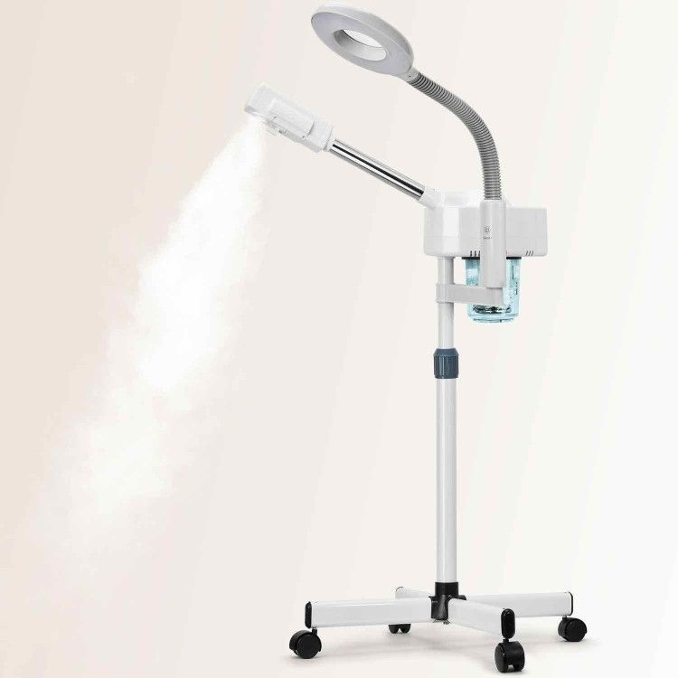 Professional Facial Steamer 2 in 1 Steamer and Lamp