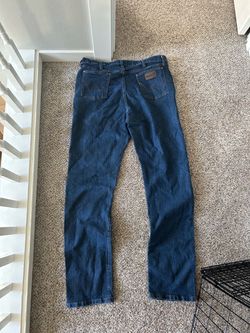 Wrangler Dark Wash Premium Cowboy Cut jeans