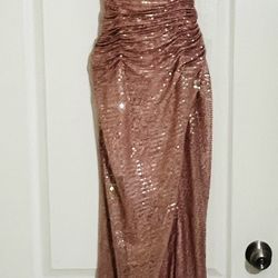 Pink Sequin Dress