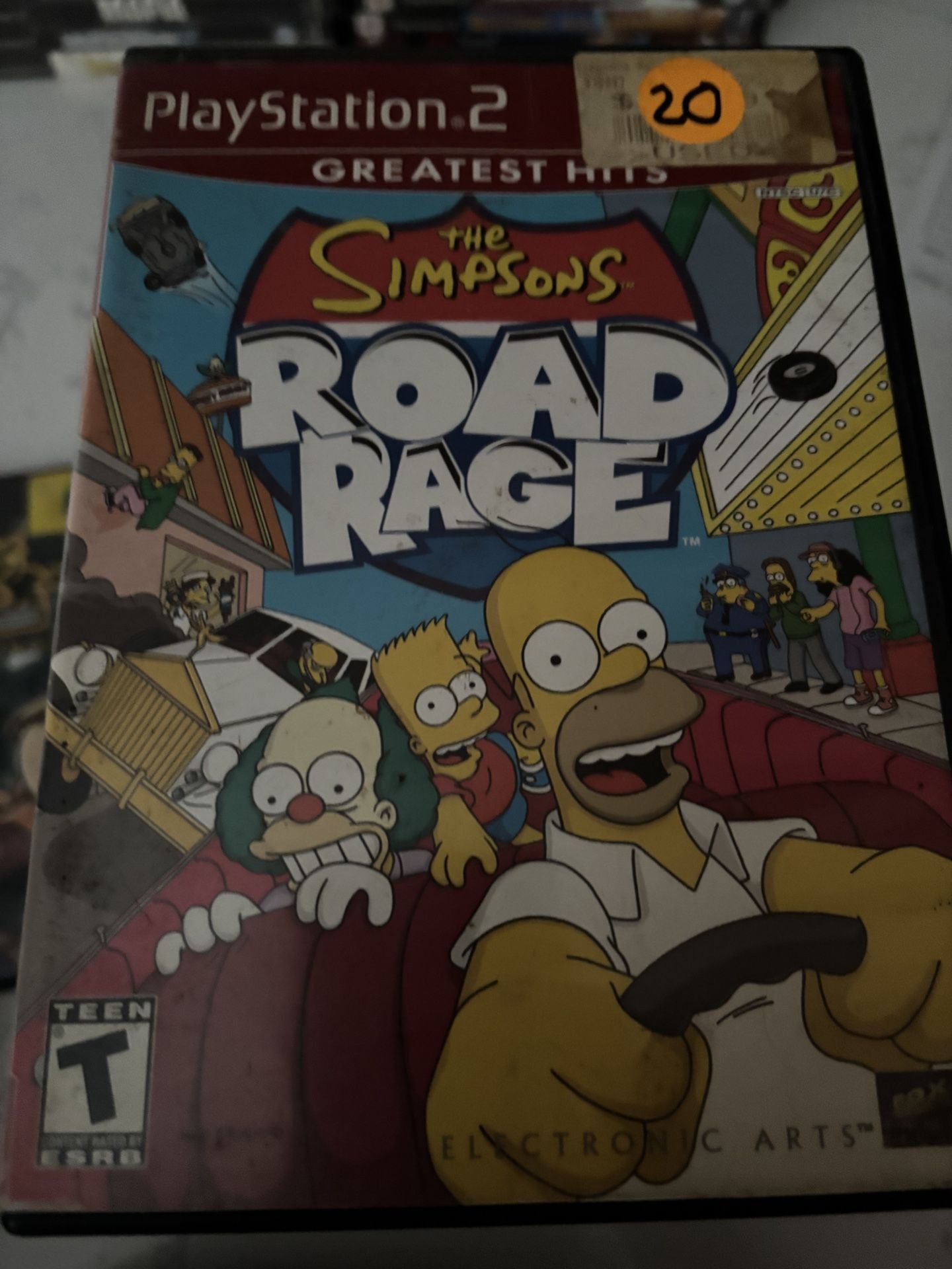 The Simpsons Road Rage Ps2