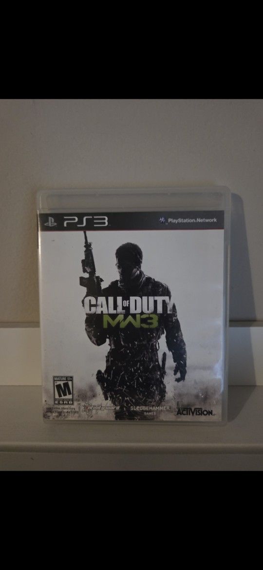PS3 Game- Call Of Duty MW3- Modern Warfare 3