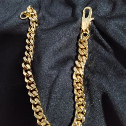 Gold Link Bracelet 
