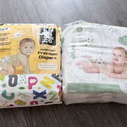 Size 2 & 3 Diapers