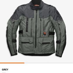 Harley Davidson Grit Adventure Motorcycle Armored Jacket 