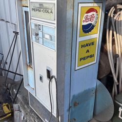 Antique Pepsi Machine