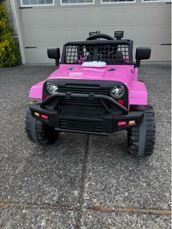 Remote Controllable Kids car