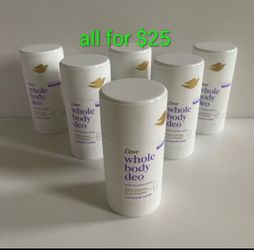 Dove Whole Body Women's Deodorant Stick Coconut + Vanilla Aluminum Free, 2.6 oz