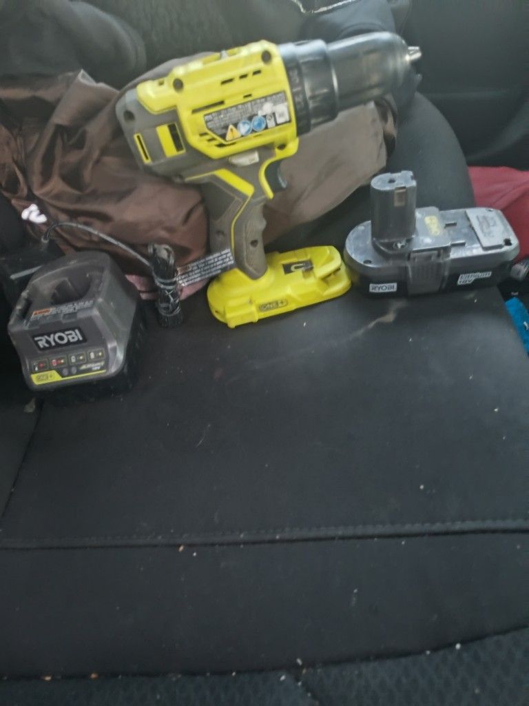Ryobi Drill Battery And Charger