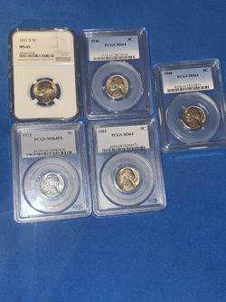 Coins JEFFERSON FIVE CENTS