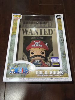 Funko Gol D Roger Wanted Poster Shared Sticker