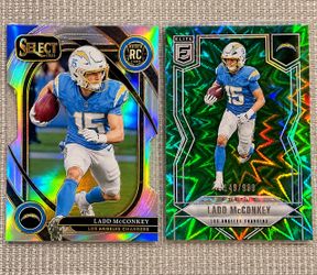 Ladd McConkey  Rookie cards