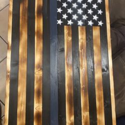 Custom Wooden Flags