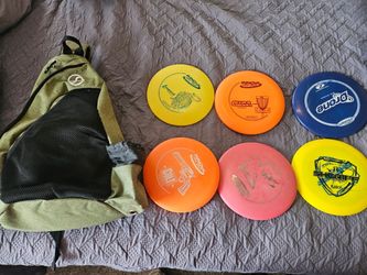 Disc Golf Bag And Discs