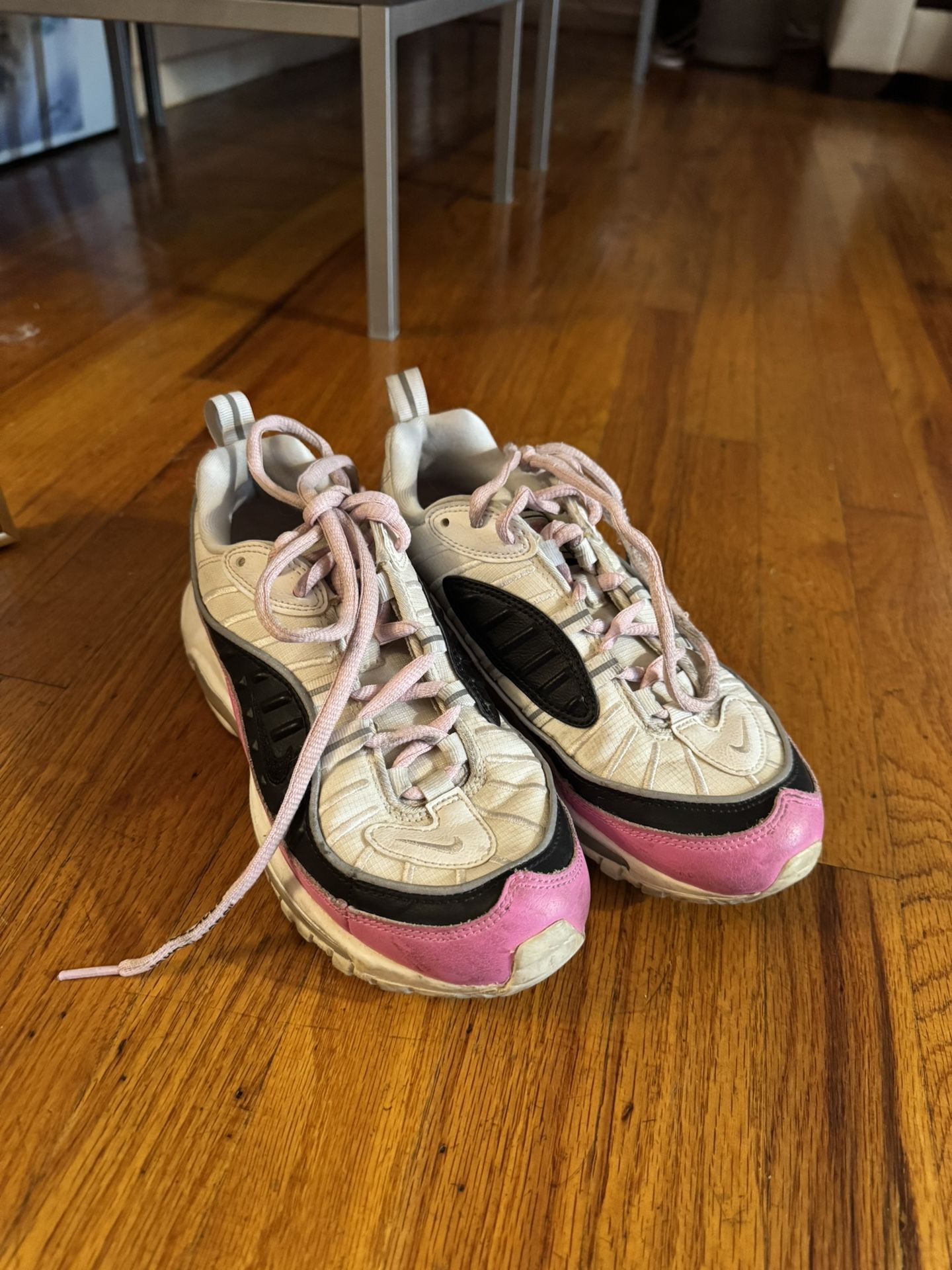 Nike Air Max 97 Women’s Size 6, Pink/Black/White