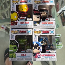 Funko Pop Marvel Avengers Exclusive Set