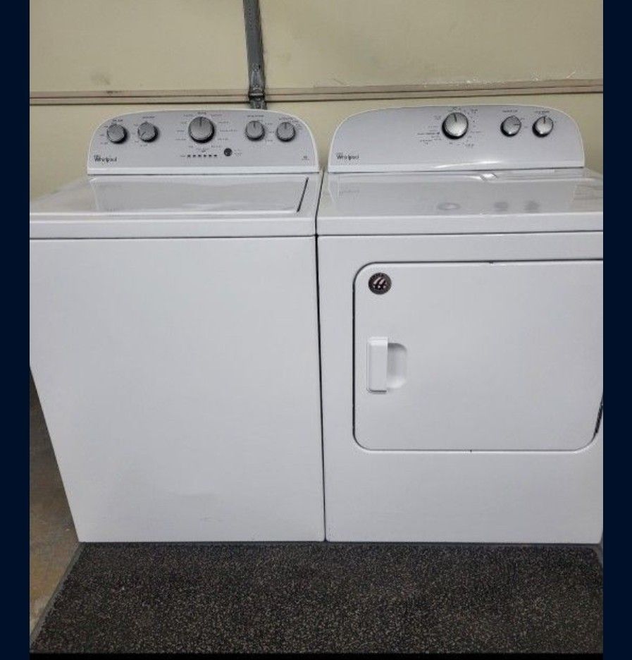 Whirlpool Washer And Dryer Set (Delivery Available)