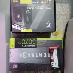 5070TI GPU  WITH RAM AND PSU