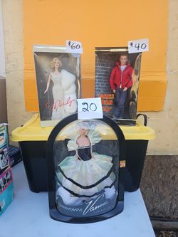 Marilyn Monroe, James Dean American Legend MATTEL, TIMELESS TREASURES, COMMEMORATIVE Vanna Limited Edition
