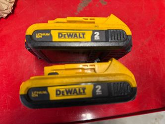 dewalt batteries