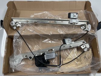 Front Left Driver Side Power Window Regulator with Motor Compatible with Chevrolet Silverado 1(contact info removed) HD/Tahoe/Suburban, GMC S