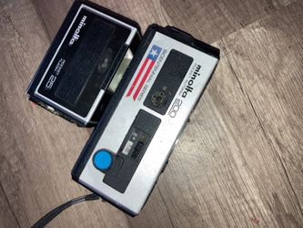 Vintage Camera And Pocket Flash 