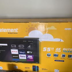 Brand new 55” 4K ROKU Smart TV From TARGET.  IN BOX 