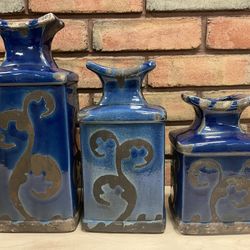 Set/3 Ceramic Canisters
