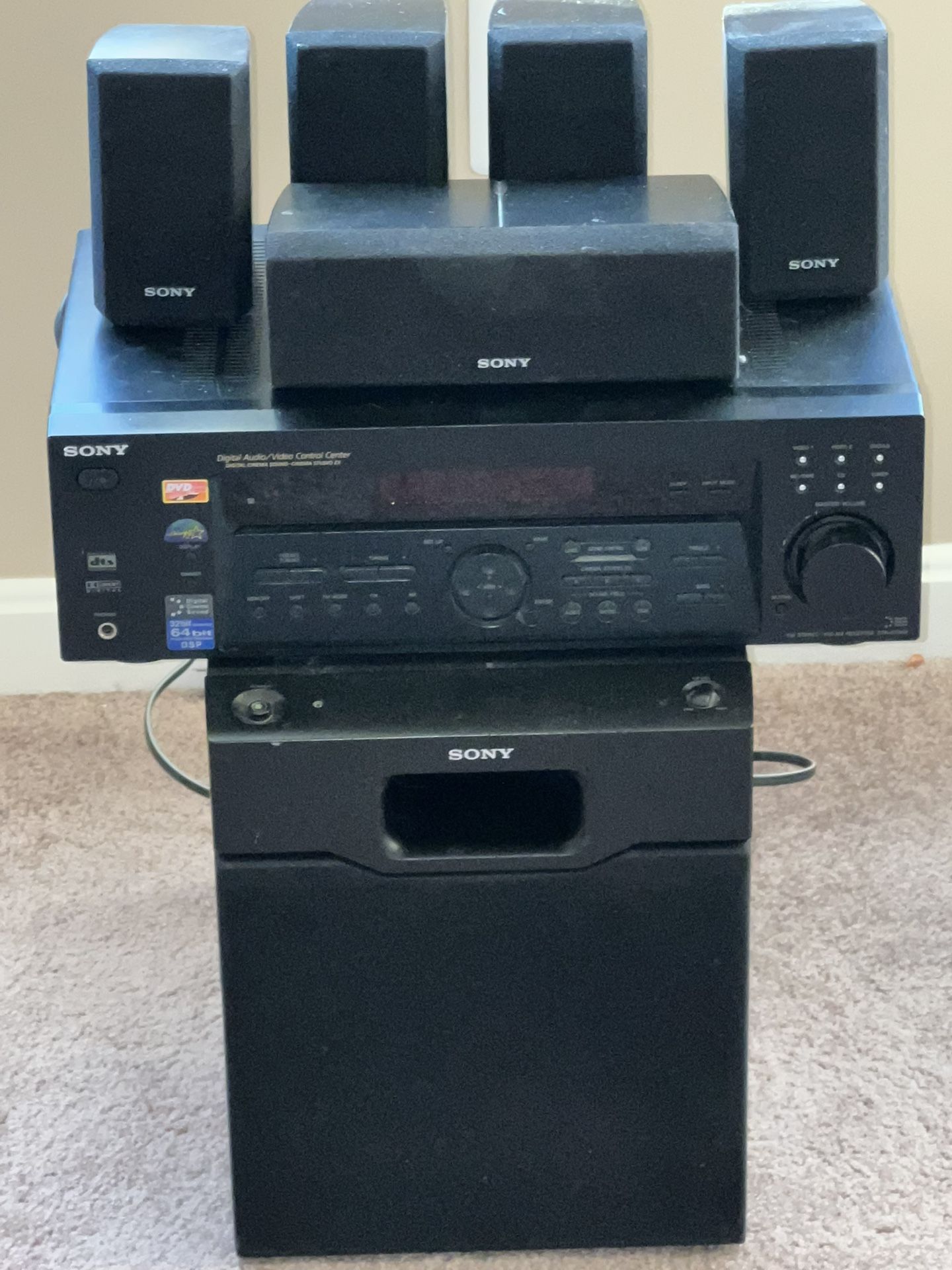 Sony STR-K740P 5.1 Channel 80 Watt Receiver